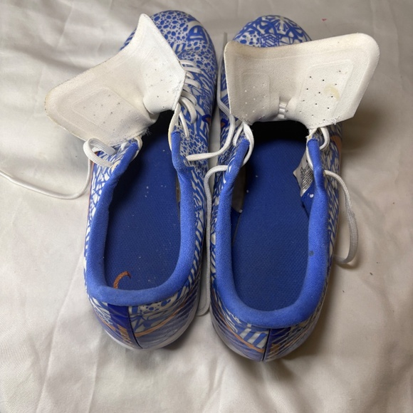 Men's Nike Zoom Mercurial Vapor 15 Academy CR7IC Azulejo Blue SoccerShoes Sz 8.5 - Picture 12 of 16